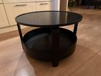 BORGEBY Salontafel - Zwart, Rond, Ophalen, Rond, 50 tot 100 cm, Zo goed als nieuw