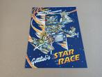 Flyer/ Folder: Gottlieb Star Race (1980) Flipperkast, Verzamelen, Automaten | Flipperkasten, Verzenden, Gebruikt, Mechanisch, Bally