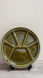 Vintage Gourmetborden Gien France - 3 stuks, Overige materialen, Ophalen of Verzenden, Zo goed als nieuw, Bord(en)