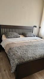 2 pers ikea bed idanas 180x200, Huis en Inrichting, Slaapkamer | Bedden, Ophalen, Tweepersoons, Zo goed als nieuw, 180 cm