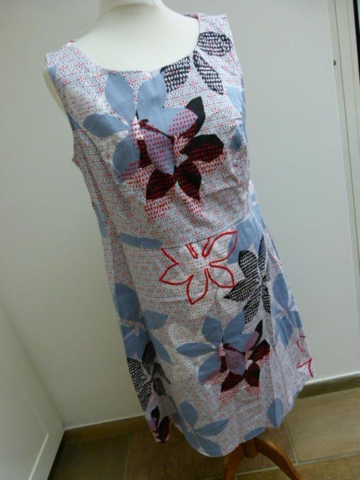 Jurk TAIFUN maat 42 44 L van katoen, Kleding | Dames, Jurken, Zo goed als nieuw, Maat 42/44 (L), Overige kleuren, Boven de knie