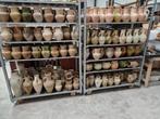 Terracotta kruikjes / geglazuurde buitenpotten, Tuin en Terras, Ophalen