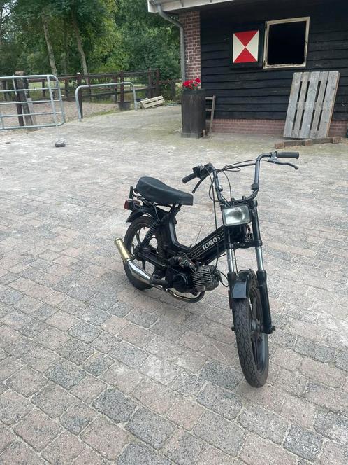 TOMOS 65cc Zwart, Fietsen en Brommers, Brommers | Tomos, Zo goed als nieuw, Ophalen