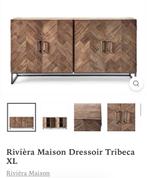 Gezocht riviera maison tribeca dressoir, 150 tot 200 cm, Eikenhout, Ophalen of Verzenden, Zo goed als nieuw
