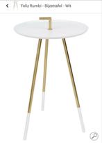 Feliz Rumbi - Bijzettafel Wit/goud nieuw in verpakking, Ophalen of Verzenden, Nieuw