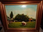 E. Lecompte (1931)-Mooie schilderij-Vermeld in BENEZIT, ARTO, Antiek en Kunst, Ophalen of Verzenden