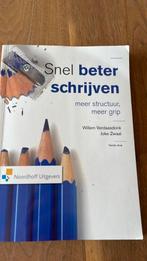 Willem Verdaasdonk - Snel beter schrijven, Ophalen of Verzenden, Zo goed als nieuw, Willem Verdaasdonk; Joke Zwaal