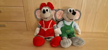 GROTE Muis Knuffels Jul en Julia van de Julianatoren beschikbaar voor biedingen