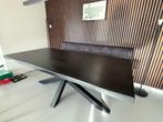 Zwart eikenhout eettafel, Huis en Inrichting, Tafels | Eettafels, Ophalen, 100 tot 150 cm, 150 tot 200 cm, Eikenhout