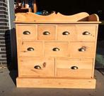 Ladekast grenen naturel 9 lades, Huis en Inrichting, RoDeKo Volendam, R.kooij65@gmail.com, Metaal, 5 laden of meer