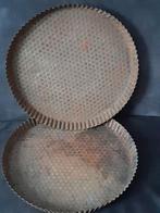 Vlaaienblik/vorm, bakplaat sleets,stoer brocante  ,landelijk, Ophalen of Verzenden