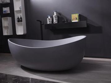 Design bad | solid surface | grijs | 180x109 cm | nieuw!  beschikbaar voor biedingen