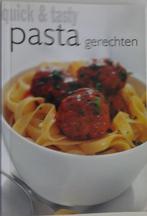 Kookboek Pasta gerechten Quick en Tasty, Gelezen, Ophalen of Verzenden, Italië, Quick en Tasty