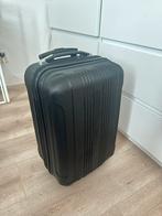 Kleine zwarte handbagage, Hard kunststof, Minder dan 50 cm, Ophalen of Verzenden, Zo goed als nieuw