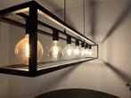 Industriële hanglamp met 7 lampen, Huis en Inrichting, Lampen | Hanglampen, Ophalen, 50 tot 75 cm, Zo goed als nieuw, Industriel