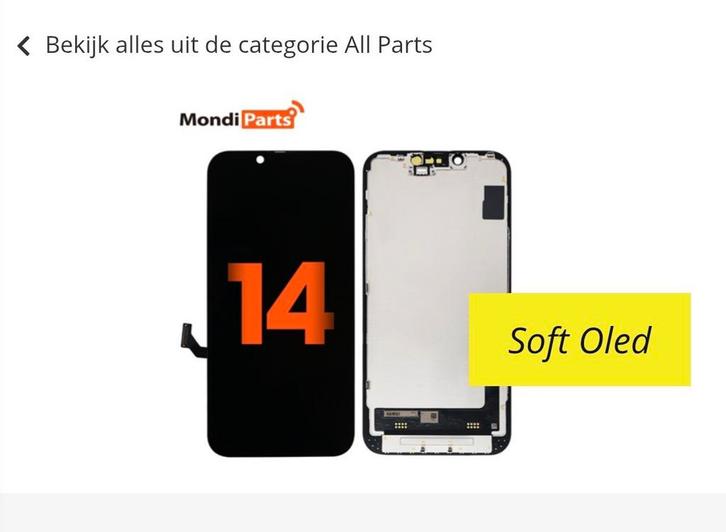 IPHONE SCHERM REPARATIE, Telecommunicatie, Mobiele telefoons | Toebehoren en Onderdelen, Zo goed als nieuw, Apple iPhone, Overige typen