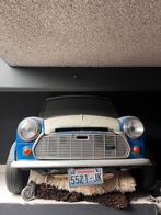 Decoratieve Mini Cooper – Blauw – Uniek eyecatcher stuk!, Antiek en Kunst, Ophalen