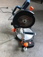 Afkortzaag Ferm MSM1034 Afkortzaag - 1400 Watt, Doe-het-zelf en Verbouw, Gereedschap | Zaagmachines, FERM, Ophalen of Verzenden