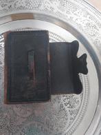 Antieke leren bijbel, Antiek en Kunst, Ophalen of Verzenden