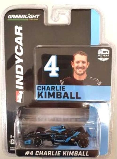 Indycar nr. 4 Charlie Kimball van Greenlight 1/64, Hobby en Vrije tijd, Modelauto's | Overige schalen, Nieuw, Auto, Ophalen of Verzenden
