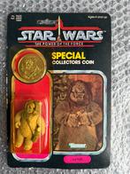 Star Wars Vintage MOC Ewok Lumat POTF met Coin Sealed Bubbel