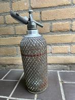 Spuitwaterfles 1927 met gevlochten mantel, Antiek en Kunst, Curiosa en Brocante, Ophalen of Verzenden