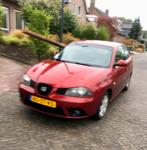 Seat Ibiza 1.4 16V 74KW 2006 Rood, Auto's, Seat, Voorwielaandrijving, 4 cilinders, Ibiza, Origineel Nederlands