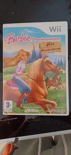 Barbie paardenavonturen wii, Spelcomputers en Games, Games | Nintendo Wii, 1 speler, Ophalen of Verzenden, Zo goed als nieuw, Vanaf 3 jaar