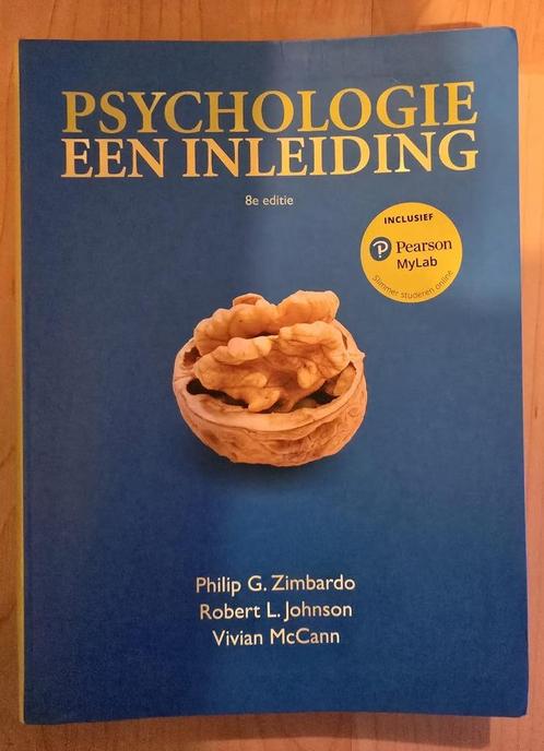 Psychologie een inleiding, Boeken, Studieboeken en Cursussen, Zo goed als nieuw, HBO, Gamma, Ophalen of Verzenden