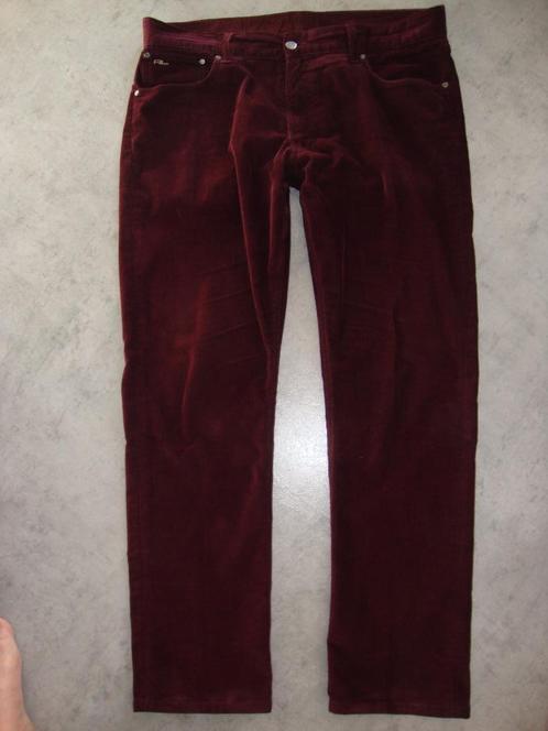 Originele Ralph Lauren ribbroek zwart label, Kleding | Heren, Broeken en Pantalons, Zo goed als nieuw, Maat 52/54 (L), Rood, Ophalen of Verzenden