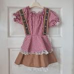 Leuke dirndl oktoberfeest jurk maat 140 Hans & Grietje jurk, Ophalen of Verzenden, Zo goed als nieuw, 134 t/m 140, Meisje