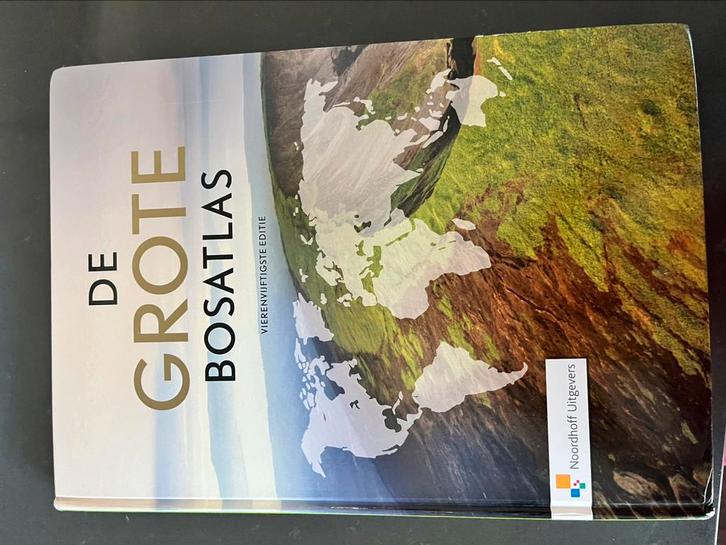 vmbo-havo-vwo, Boeken, Atlassen en Landkaarten, Zo goed als nieuw, Bosatlas, Wereld, 2000 tot heden, Ophalen of Verzenden