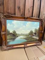 Mooi schilderij prachtig lijst  v.Ast, Antiek en Kunst, Ophalen