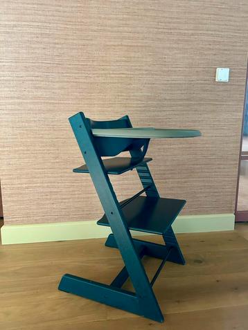 Stokke trip trapp limited edition donker blauw beschikbaar voor biedingen