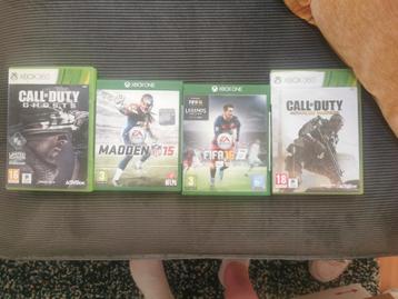 Xbox spelletjes  beschikbaar voor biedingen