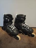 Oxelo skeelers zwart-wit LEUKE PRIJS, Overige merken, Kinderen, Ophalen of Verzenden, Inline skates 4 wielen