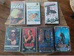 Vintage vhs banden Terminator Predator Raw Deal Energy bomb, Alle leeftijden, Ophalen of Verzenden, Zo goed als nieuw