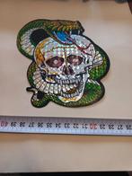 Schedel met slang foliesticker, Ophalen of Verzenden, Zo goed als nieuw