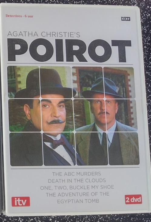 Dvd Agatha Christie Poirot Abc murders cloud buckle Egyptian, Cd's en Dvd's, Dvd's | Tv en Series, Gebruikt, Boxset, Vanaf 6 jaar