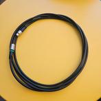 3 meter Coaxkabel zwart m/v, Ophalen of Verzenden, Nieuw, 2 tot 5 meter, Coaxiale kabel