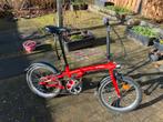 Rode Vouwfiets van Decathlon type Tilt120 6 versnellingen, 20 inch of meer, Gebruikt, Versnellingen, Totaal opvouwbaar