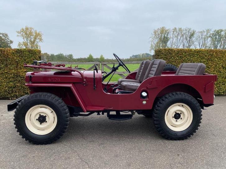 Jeep Willys CJ2A - 1948 - Gerestaureerd. Prachtstaat!, Auto's, Jeep, Particulier, Overige modellen, Benzine, SUV of Terreinwagen