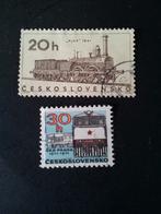 Tsjechoslowakije treinen vervoer gestempeld, Ophalen of Verzenden, Overige landen, Gestempeld