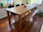 Prachtige Teakhouten Tafel, Ophalen