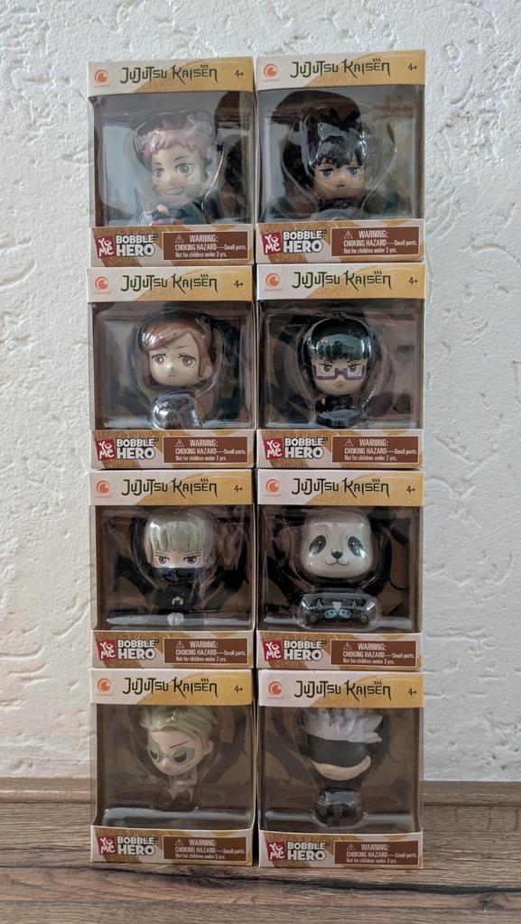 Jujutsu Kaisen Bobble Hero's - Complete set, Verzamelen, Poppetjes en Figuurtjes, Nieuw, Ophalen of Verzenden