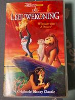 Disney VHS Leeuwenkoning 1 & 2, Alle leeftijden, Ophalen of Verzenden, Gebruikt, Actie en Avontuur