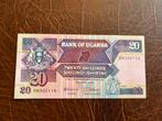 Oeganda twintig shilling 1988, Ophalen of Verzenden, Overige landen, Los biljet