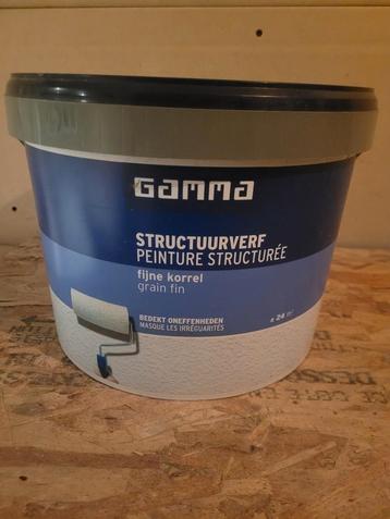 Gamma structuurverf & Gamma latexverf 1x dekkend beschikbaar voor biedingen