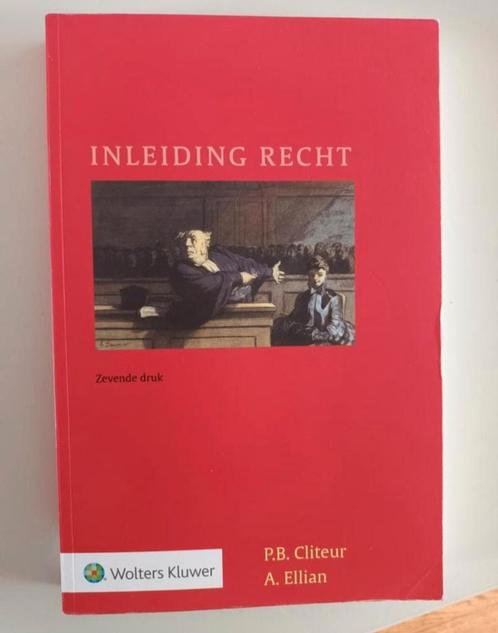 P.B. Cliteur - Inleiding Recht, Boeken, Wetenschap, Ophalen of Verzenden