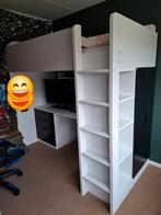 stuva hoogslaper met bureau en kast, Ophalen, Gebruikt, Hoogslaper